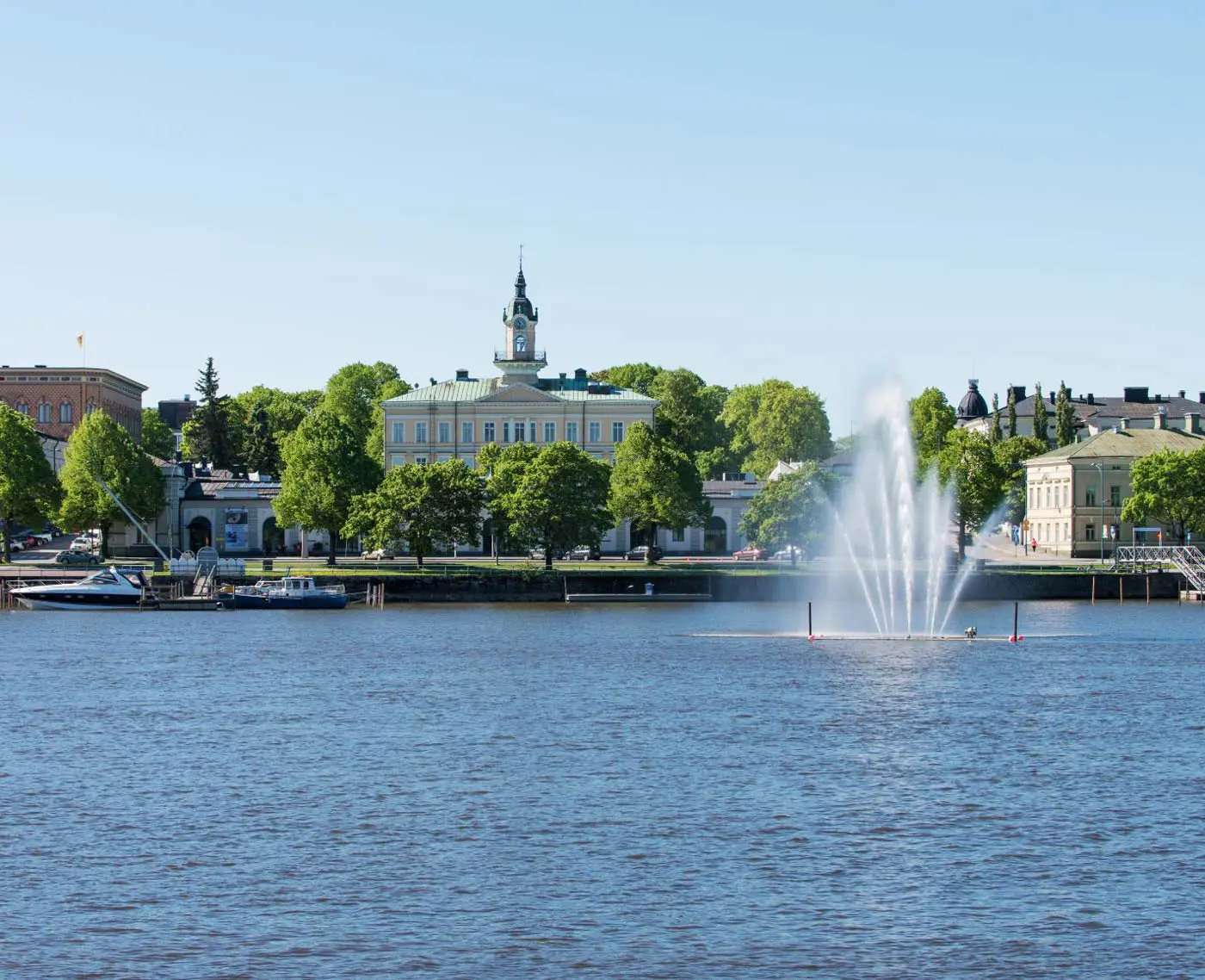 VisitPori. Porin Eteläranta. Kuvaaja: Anssi Koskinen